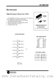 HCT04 datasheet pdf System Logic Semiconductor