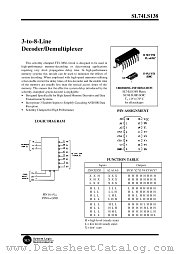 SL74LS138N datasheet pdf System Logic Semiconductor