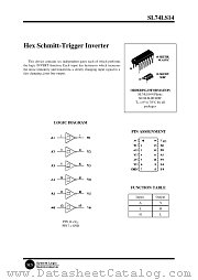 SL74LS14D datasheet pdf System Logic Semiconductor