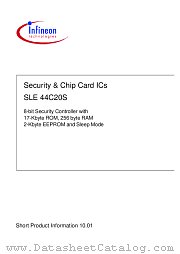 SLE44C20S-V5-T85-M4 datasheet pdf Infineon
