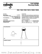 PAD1-100 datasheet pdf Calogic