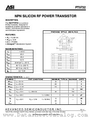 PT9732 datasheet pdf Advanced Semiconductor