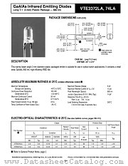 VTE3373LA datasheet pdf PerkinElmer Optoelectronics
