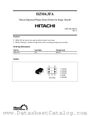 HZM43FA datasheet pdf Hitachi Semiconductor