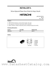 HZM62ZFA datasheet pdf Hitachi Semiconductor