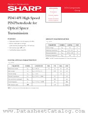 PD414 datasheet pdf SHARP
