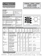 LS3955 datasheet pdf Linear Systems