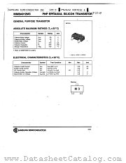 MMBA812M3 datasheet pdf Samsung Electronic