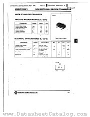 MMBC1009F1 datasheet pdf Samsung Electronic
