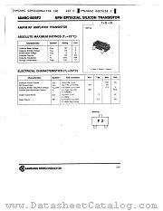 MMBC1009F2 datasheet pdf Samsung Electronic