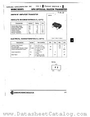 MMBC1009F3 datasheet pdf Samsung Electronic