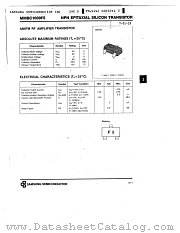 MMBC1009F5 datasheet pdf Samsung Electronic