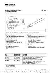 SFH409-2 datasheet pdf Siemens