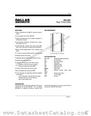 DS1287 datasheet pdf MAXIM - Dallas Semiconductor