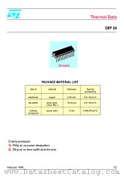 DIP24 datasheet pdf ST Microelectronics