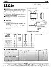 LT202 datasheet pdf SHARP