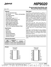 HIP9020 datasheet pdf Intersil