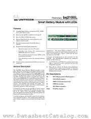 BQ219XLB datasheet pdf Texas Instruments