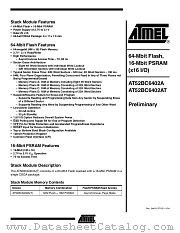 AT52BC6402A-70CI datasheet pdf Atmel
