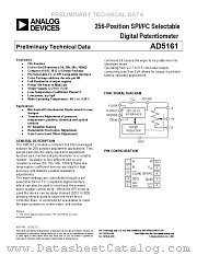 AD5161BRM50 datasheet pdf Analog Devices