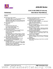 A29L004UV-90 datasheet pdf AMIC Technology