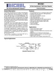 MIC4681BM datasheet pdf Micrel Semiconductor