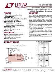 LTC1597-1BCN datasheet pdf Linear Technology