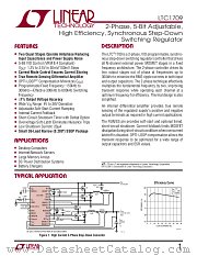 LTC1709EG datasheet pdf Linear Technology