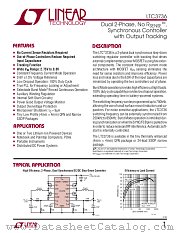 LTC3736EUF datasheet pdf Linear Technology
