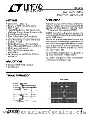 LTC485IN8 datasheet pdf Linear Technology