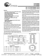 CY7C408A-25PC datasheet pdf Cypress