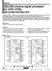 BA7107 datasheet pdf ROHM