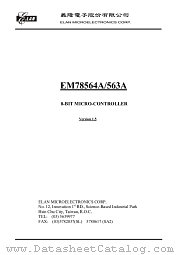 EM78567A datasheet pdf ELAN Microelectronics