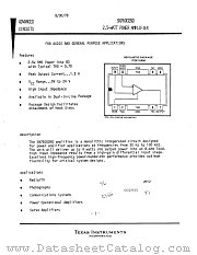 SN76002ND datasheet pdf Texas Instruments