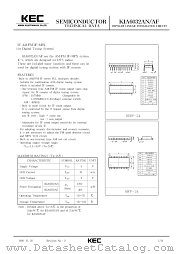 KIA6032 datasheet pdf Korea Electronics (KEC)