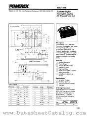 KD621220 datasheet pdf Powerex Power Semiconductors