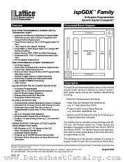 ISPGDX160A-5Q208 datasheet pdf Lattice Semiconductor