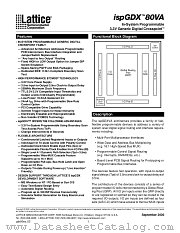 80VA datasheet pdf Lattice Semiconductor