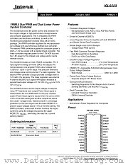ISL6523CB datasheet pdf Intersil