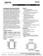 ISL6529CR-T datasheet pdf Intersil