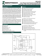 SC1175CSW datasheet pdf Semtech