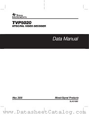 TVP5020TQFP datasheet pdf Texas Instruments