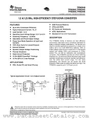 TPS62042DRC datasheet pdf Texas Instruments