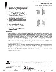 TPS2010PW datasheet pdf Texas Instruments