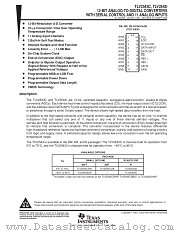TLV2543I datasheet pdf Texas Instruments