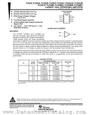 TLC252Y datasheet pdf Texas Instruments