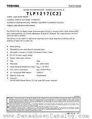 TLP1217 datasheet pdf TOSHIBA