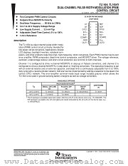 TL1454YN datasheet pdf Texas Instruments