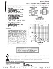 THS4021D datasheet pdf Texas Instruments