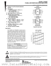 THS4082D datasheet pdf Texas Instruments